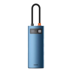 DOCKING Station Baseus Metal Gleam,conect PC USB Type-C,USB 3.0x3,USB-Cx1 PD 100W 5V/9V/14.5V/20V 5A (Max.),Gigabit RJ-45x1,HDMI