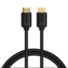 CABLU video Baseus HD Series, HDMI (T) la HDMI (T), rezolutie maxima 4K UHD (3840 x 2160) la 60 Hz, conectori auriti, 1m, negru 