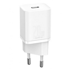 INCARCATOR retea Baseus Speed Mini, Quick Charge 20W, 1 x USB Type-C 5V/3.0A, alb "CCFS-SN02" (timbru verde 0.18 lei) - 69531562