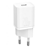 INCARCATOR retea Baseus Speed Mini, Quick Charge 20W, 1 x USB Type-C 5V/3.0A, alb "CCFS-SN02" (timbru verde 0.18 lei) - 69531562