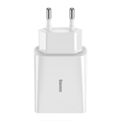 INCARCATOR retea Baseus Speed Mini, Quick Charge 20W, 1 x USB Type-C 5V/3.0A, alb "CCFS-SN02" (timbru verde 0.18 lei) - 69531562