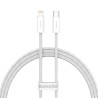 CABLU alimentare si date Baseus Dynamic, Fast Charging Data Cable pt. smartphone, USB Type-C la Lightning Iphone PD 20W, braided