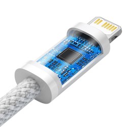 CABLU alimentare si date Baseus Dynamic, Fast Charging Data Cable pt. smartphone, USB Type-C la Lightning Iphone PD 20W, braided