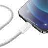CABLU alimentare si date Baseus Dynamic, Fast Charging Data Cable pt. smartphone, USB Type-C la Lightning Iphone PD 20W, braided