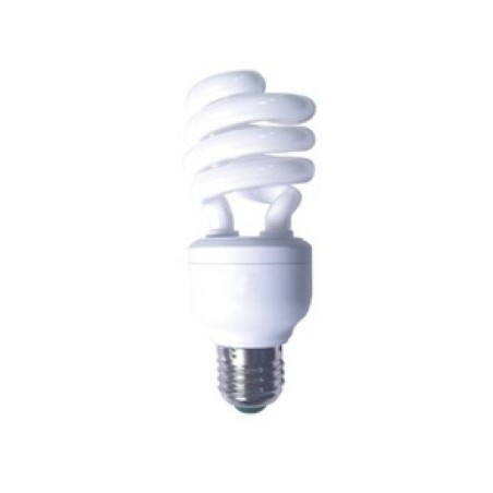 BEC fluorescent Panasonic, soclu E27, putere 19W, forma spirala, lumina alb rece, alimentare 220 - 240 V, "EFD19E65HD3E" (timbru