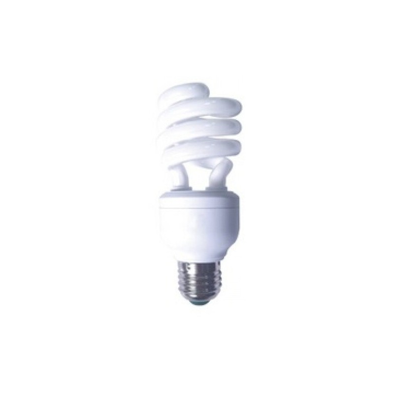 BEC fluorescent Panasonic, soclu E27, putere 19W, forma spirala, lumina alb rece, alimentare 220 - 240 V, "EFD19E65HD3E" (timbru