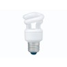 BEC fluorescent Panasonic, soclu E27, putere 8W, forma spirala, lumina alb rece, alimentare 220 - 240 V, "EFD8E65HD3E" (timbru v