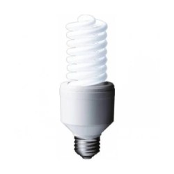 BEC fluorescent Panasonic, soclu E27, putere 24W, forma spirala, lumina alb rece, alimentare 220 - 240 V, "EFD24E672V-5" (timbru