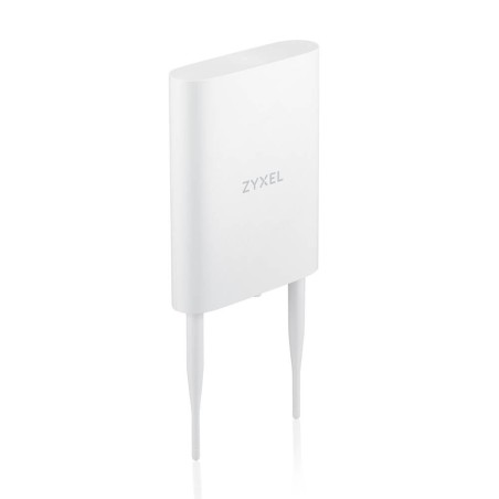 ACCESS POINT ZyXel, interior, 1200 Mbps, port Gigabit x 1, antena externa x 2, PoE, 2.4 - 5 GHz, "NWA55AXE-EU0102F" (timbru verd