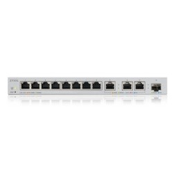 Switch,  Web Managed, Porturi 8 Gigabit, 3 2.5 Gbps, 1 SFP+&nbsp; ZYXEL, "XGS1250-12-ZZ0101F" (timbru verde 2 lei)