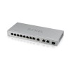 Switch,  Web Managed, Porturi 8 Gigabit, 3 2.5 Gbps, 1 SFP+&nbsp; ZYXEL, "XGS1250-12-ZZ0101F" (timbru verde 2 lei)