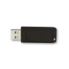 MEMORIE USB VERBATIM SLIDER, USB 2.0, 128GB BLK, "49328" (timbru verde 0.03 lei)