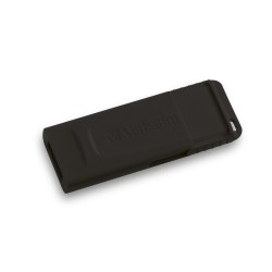 MEMORIE USB VERBATIM SLIDER, USB 2.0, 128GB BLK, "49328" (timbru verde 0.03 lei)