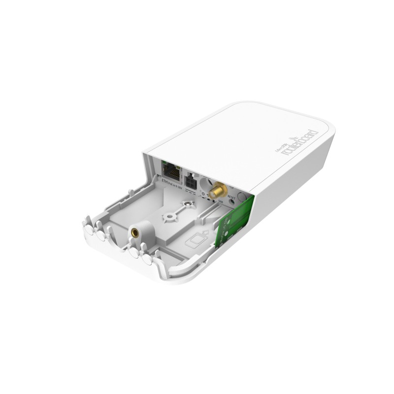 ACCESS POINT Mikrotik "wAP LR8" interior, 300 Mbps, port 10/100 x 1, antena interna x 1, PoE, 2.4 GHz, "RBWAPR-2ND&R11E-LR8" (ti