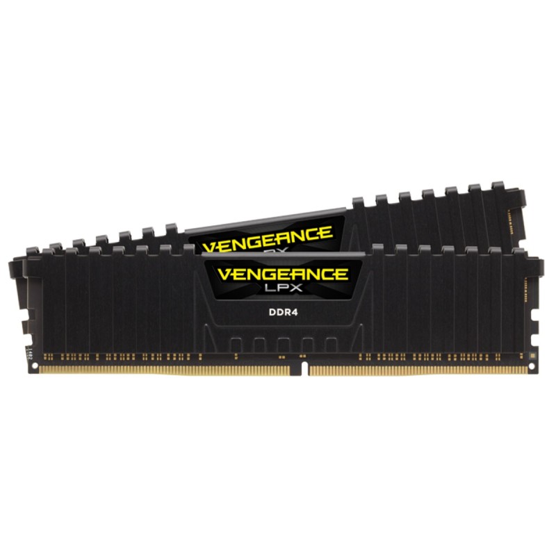 Memorie DDR Corsair DDR4 64 GB, frecventa 2666 MHz, 32 GB x 2 module, radiator, "CMK64GX4M2A2666C16"