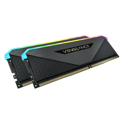 Memorie DDR Corsair DDR4 16 GB, frecventa 3600 MHz, 8 GB x 2 module, radiator, iluminare RGB, "CMN16GX4M2Z3600C18"