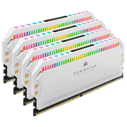 Memorie DDR Corsair DDR4 32 GB, frecventa 3200 MHz, 8 GB x 4 module, radiator, iluminare RGB, "CMT32GX4M4Z3200C16W"