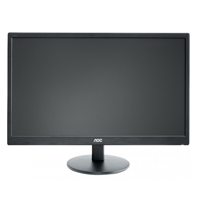 MONITOR AOC 21.5", home, office, TN, Full HD (1920 x 1080), Wide, 200 cd/mp, 5 ms, VGA, DVI, "E2270SWDN" (timbru verde 7 lei)