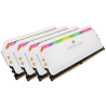 Memorie DDR Corsair DDR4 32 GB, frecventa 3200 MHz, 8 GB x 4 module, radiator, iluminare RGB, "CMT32GX4M4Z3200C16W"