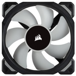 VENTILATOR Corsair, pt carcasa PC, 120 mm, 1600 rpm, LED RGB, 3 ventilatoare, "CO-9050076-WW"