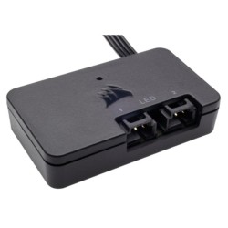 VENTILATOR Corsair, pt carcasa PC, 120 mm, 1600 rpm, LED RGB, 3 ventilatoare, "CO-9050076-WW"