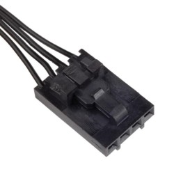 VENTILATOR Corsair, pt carcasa PC, 120 mm, 1600 rpm, LED RGB, 3 ventilatoare, "CO-9050076-WW"