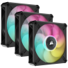 VENTILATOR Corsair, pt carcasa PC, 120 mm, 2000 rpm, LED RGB, 1 ventilator, "CO-9050113-WW"