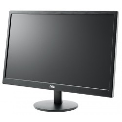 MONITOR AOC 21.5", home, office, TN, Full HD (1920 x 1080), Wide, 200 cd/mp, 5 ms, VGA, DVI, "E2270SWDN" (timbru verde 7 lei)