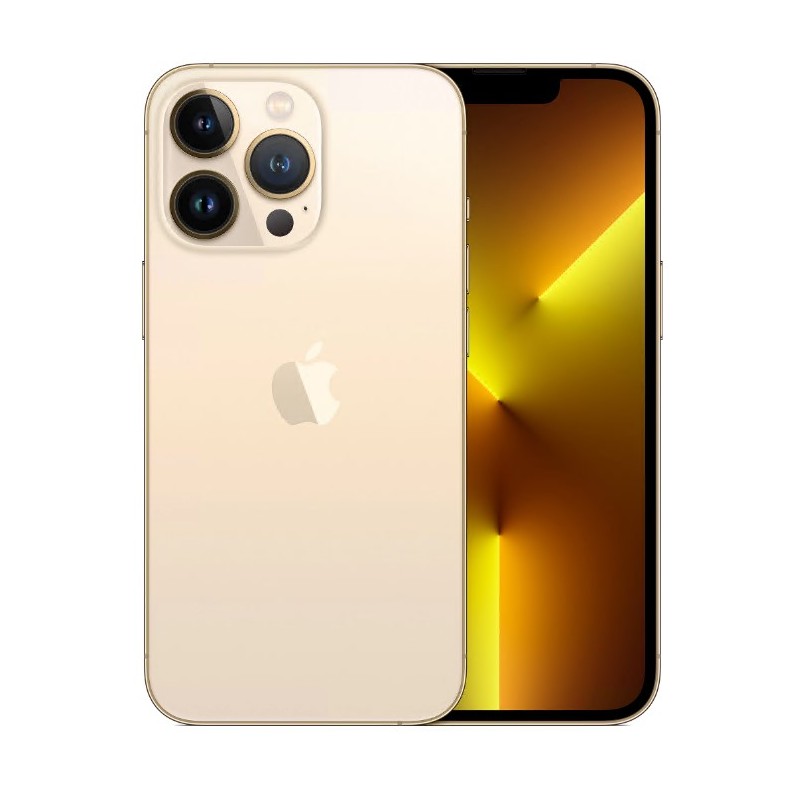 SMARTphone Apple, "iPhone 13 PRO" ecran 6.1 inch, rez. camera 12 Mpix, memorie interna 256 GB, 5G, iOS, acumulator 3095 mAh, aur