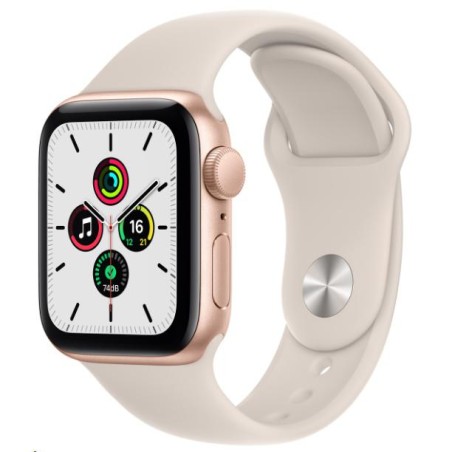 Apple Watch SE (v2) GPS, 44mm, "MKQ53" (timbru verde 0.18 lei)
