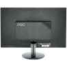MONITOR AOC 21.5", home, office, TN, Full HD (1920 x 1080), Wide, 200 cd/mp, 5 ms, VGA, DVI, "E2270SWDN" (timbru verde 7 lei)