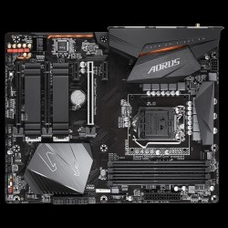PLACA de BAZA Gigabyte "B460 AORUS PRO AC", skt LGA 1200, ATX, Intel B460, 4 x DDR4, max. 128 GB, 6 x SATA, 2 x M.2, 7.1, "B460 