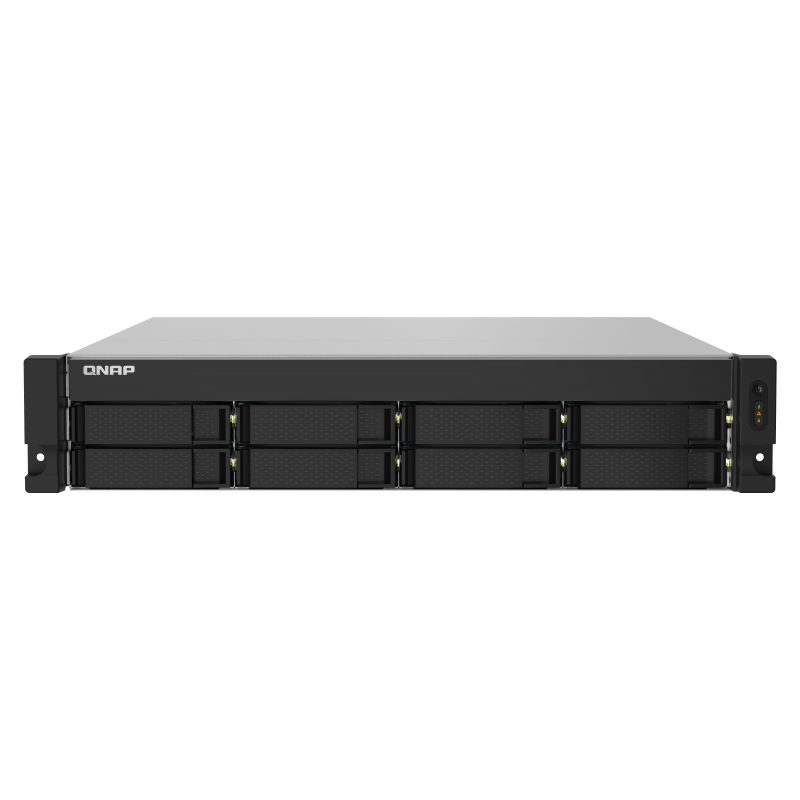 QNAP NAS 8BAY 2U AL-324 1.7GHZ 4GB 2x10G, "TS-832PXU-RP-4G" (timbru verde 4 lei)