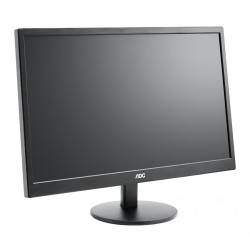 MONITOR AOC 21.5", home, office, TN, Full HD (1920 x 1080), Wide, 200 cd/mp, 5 ms, VGA, DVI, "E2270SWDN" (timbru verde 7 lei)