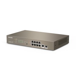 SWITCH PoE Tenda cu management L3 cu 10 porturi (8 x GE PoE, 1 x GE, 1 x SFP) IEEE 802.3at/af, carcasa metalica, rackabil "TEG53