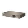SWITCH PoE Tenda cu management L3 cu 10 porturi (8 x GE PoE, 1 x GE, 1 x SFP) IEEE 802.3at/af, carcasa metalica, rackabil "TEG53