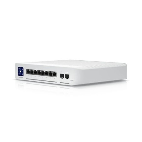 UBIQUITI UNIFI SWITCH 8-PORT POE ENTERP, "USW-ENTERP-8-POE" (timbru verde 2 lei)