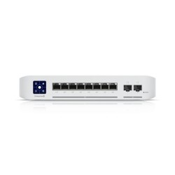 UBIQUITI UNIFI SWITCH 8-PORT POE ENTERP, "USW-ENTERP-8-POE" (timbru verde 2 lei)