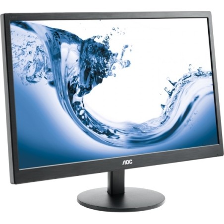 MONITOR AOC 27" gaming, TN, Full HD (1920 x 1080), Wide, 300 cd/mp, 2 ms, VGA, DVI, HDMI, "E2770SH" (timbru verde 7 lei)
