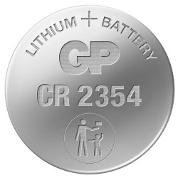 Baterie GP Batteries, butoni (CR2354) 3V lithium, blister 1 buc. "GPCR2354E-2CPU1" "GPPBL2354001" (timbru verde 0.01  lei)