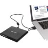 DVD-RW extern, VERBATIM, interfata USB 2.0, negru, "53504" (timbru verde 0.8 lei)