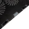 STAND SPACER notebook 17" Gaming, sita metal, 2xfan 14cm, turatie reglabila 800-1200rpm, ajustabil pe inaltime 5 trepte, Airflow