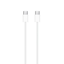 CABLU alimentare si date smartphone Apple, USB Type-C (T) la USB Type-C (T), cauciuc, lungime 1 m, alb, "mm093zm/a" (timbru verd