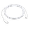 CABLU alimentare si date smartphone Apple, Lightning (T) la USB Type-C (T), cauciuc, lungime 1 m, alb, "mm0a3zm/a" (timbru verde