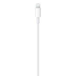 CABLU alimentare si date smartphone Apple, Lightning (T) la USB Type-C (T), cauciuc, lungime 1 m, alb, "mm0a3zm/a" (timbru verde