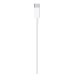 CABLU alimentare si date smartphone Apple, Lightning (T) la USB Type-C (T), cauciuc, lungime 1 m, alb, "mm0a3zm/a" (timbru verde