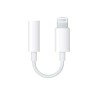 CABLU adaptor audio smartphone Apple, Lightning (T) la Jack 3.5 mm (M), cauciuc, alb, "mmx62zm/a" (timbru verde 0.08 lei)