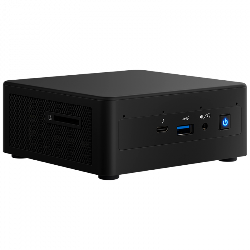 NUC INTEL, 11 Performance kit, Ultra Compact Form Factor, i7 1165G7, nu RAM, nu HDD, nu SSD,  placa video Intel Iris Xe Graphics