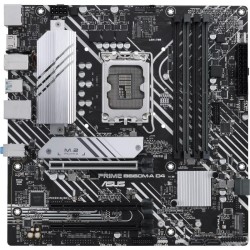 PLACA de BAZA Asus "PRIME B660M-A D4", skt LGA 1700, mATX, Intel B660, 4 x DDR4, max. 128 GB, 4 x SATA, 2 x M.2, 7.1, "PRIME B66