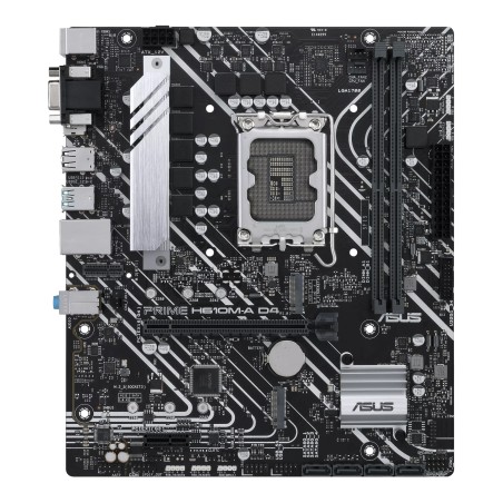 PLACA de BAZA Asus "PRIME H610M-A D4-CSM", skt LGA 1700, mATX, Intel H610, 2 x DDR4, max. 64 GB, 4 x SATA, 2 x M.2, 7.1, "PRIME 